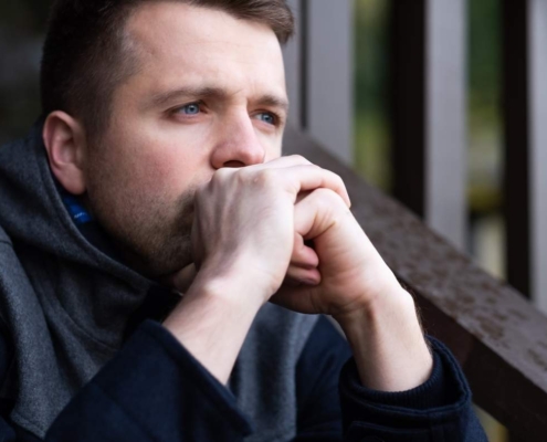 man sad; healing father wounds